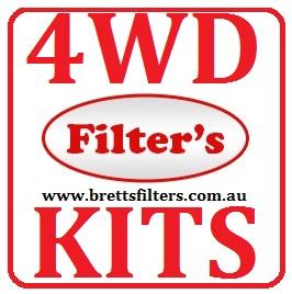KIT3038 BRETTS FILTERS 4WD FILTER KIT RSK9 MITSUBISHI COMMERCIALS TRITON ML  2.5L DIESEL   2008- OIL FUEL AIR FILTERS  K-10120