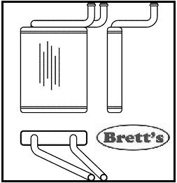 SPEC 18704.300 HEATER CORE  SUIT MITSUBISHI FUSO CANTER  MC148141  ALL CANTER MODELS 1995-2005     FE537    FE539    FE637   FE639    FE647    FE649    FE657    FE659   FG637    FG639