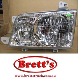 15400.503 LH PASSENGERS SIDE LEFT MAZDA WITH SINGLE RECTANGLE 2000- HEADLAMP   HEAD LIGHT HEADLIGHT HEAD LIGHT LAMP HEAD  T4600  WG70-51-0L0C  WG70510L0C  W611510L0G