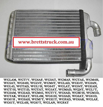 T4000 Radiator SPEC 18704.507 HEATER CORE SUIT MAZDA T SERIES T4000 T4600 T4000 TF 4 ...