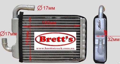 SPEC 18704.507 HEATER CORE SUIT MAZDA T SERIES T4000 T4600 T4000 TF 4 ...