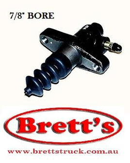 15651.013 CLUTCH SLAVE CYLINDER ASSY ASSEMBLY MITSUBISHI CANTER FC212 4G54 2.6L 1979-1983 SLAVE CYL FE211 4D30 3.3L 1979-1983 7/8" BORE