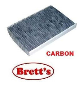 AC0197C CABIN AIR FILTER RCA270 RCA270C  WACF0195 5Q0819653  AZUMIAC33001C FILTRONK1311A FRAMCFA11643 HENGST FILTERE2998LC MANNCUK 26 009 CU26009 CUK26009