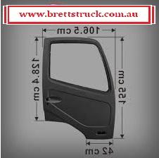 16607.306  RH RIGHT HAND  DOOR SHELL ALL  MITSUBISHI FUSO FIGHTER DOOR R/H - 1996 TO 2008 FK FM FN 1996- FK61F FM658  FM65F  FK61F  FN62F FM677 FM618 FM67F  FN63F FM657  FN63F FN61F  FM65F  FK618  FK617 FM61F  FN61F FIGHTER
