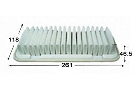 A196J  AIR FILTER FOR TOYOTA YARIS WA5099 FA-1181 A1181 A-1181   Yaris 1L 1.0L 1.3L    2005-  1KR-FE 2SZ-FE  MPFI  DOHC 12V 16V