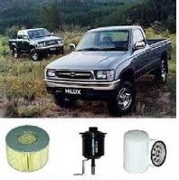 Oil Air Fuel Filter Kit For Toyota Hilux LN147 LN167 Diesel 3.0L (2000-2005) – X-Filtra