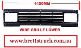 15430.564  FRONT GRILLE LOWER WIDE CAB DIAHATSU DELTA 1984-1999  DAIHATSU DELTA MODELS 1984- V107 V108   V116 V118 V119       V57 V58 V59   V67 V68 V69   V89   V98 V99