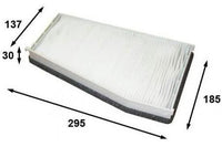 AC0152 CABIN AIR FILTER  HOLDEN EPICA  EP 2.0L CDX/ 2.5L CDXI T DIESEL Z20S1 2007-ON HOLDEN EPICA EPICA - EP 2.0L X20D1 / 2.5L X25D1 - 6CYL PETROL 2007-ON SUZUKI VERONA 2.5L V6 2004-2006   CU3040 / 96327366