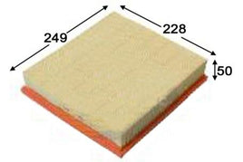 A0219 AIR FILTER ROVER 75 Petrol V6 2.5L 25K4FM  3/2001-2005 A1704 WA5062  AZUMI A40219 MANN C25135 PURFLUX A1077 ROVER GFE 2412