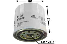 FC707J FUEL FILTER SPIN ON  FC-707 FOR TOYOTA DYNA II XZU300 - 4.6L - J05C ENGINE - 2001-ON TOYOTA DYNA II XZU300 - 4.9L - S05C ENGINE - 2001-ON TOYOTA DYNA II XZU300 - 5.3L - S05D  XZU400 - 4.6L - J05C  XZU400   XZU400 - 5.3L - S05D