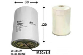 FC326J FUEL FILTER    23303-87701 2330387701 23303-87701-000DAIHATSU 23303-87781-000DAIHATSU