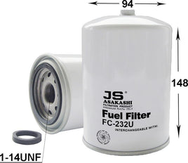 FC232U FUEL FILTER FREIGHTLINERFLA 3176 CATERPILLAR 3306 CATERPILLAR FLC3176  ATLAS COPCOCOMPRESSORXAS940LD ATP390018 CATERPILLARASPHAULT PAVERSAP-100098Z16010-ON- CATERPILLARASPHAULT PAVERSAP-105098Z1-4237