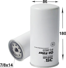 FC0023 FUEL FILTER CAT 3204 3208  1R-0759 CATERPILLAR  33626 WIX Thread 7/8"X14  BF7634 BALDWIN FF5324 FLEETGUARD  P551314 P551315  DONALDSON    SFF1315 SURE FILTER