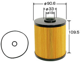 FE611J FUEL FILTER ENGINE FC6J FD8J GT8J GH8J 2008- HINO 23401-1682 16444-Z500C FUL071 S2340-11682 S23401-1682 FR2250 MFR2250 1A1915 234011682 16444Z500C S234011682 R2693 R2693P WCF119 FE611 FE611J
