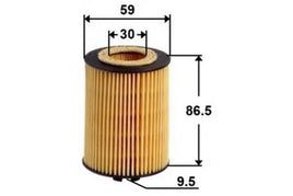 OE0038 OIL FILTER ENGINE VAN XC 1.4L - Z14XE 2005-2007 HOLDEN COMBO VAN COMBO VAN XC 1.4L 4CYL PETROL 2007-ON  CARTRIDGE  R2621 R2621P   90530260 WC011 WCO11 BARINA XC 1.4L Z14XEP 2004-2009