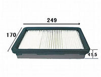 A463J AIR FILTER  FORD FESTIVA  WB 1.5L B5  4Cyl. 1.5L PETROL B5   04/94-12/97  WB EFI 1.3L B3 MPFI SOHC 8V 4Cyl. 1.3L PETROL B3 MPFI SOHC 8V 04/94-96   WD 1.3L B3  WD 1.5L B5