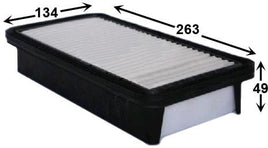 A9608   AIR FILTER   A1587 28113-1G000    HYUNDAI ACCENT  1.6L 2006-ON HYUNDAI  ACCENT MC 1.6L PETROL G4ED5 MPFI DOHC 16V 05/06-01/10 KIA CARS & COMMERCIALS RIO RIO JB 1.4L & 1.6L - PETROL 4CYL G4ED & G4EE 2005-2008 WA5039