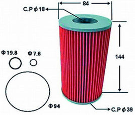 OE503J OIL FILTER ISUZU C240 ISEKI TRACTOR T5000 T6500 SX65 SX75  9885131061 9885131062 PDS175S R2383P  6999.999.0050.0 699999900500  B9456 BARECO OE503