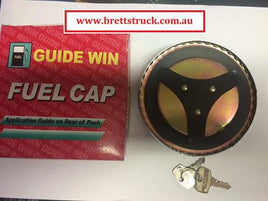 14200.103L FUEL CAP LOCKING 3 LUG 115MM OD 85MM ID HINO CLIP ON RANGER PRO 2003-  SUIT SQUARE TANK 77320-1660 773201660 77310E0150 77310-E0150 14200.103