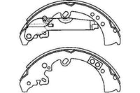 FN0620 REAR BRAKE SHOE  SET OF 4 SHOES  BOSCH0 986 487 787  LP2039 FERODOFSB4010  MINTYEMS-9090264 NiBKFN2395 REMSA421800 SBBS21620 FOR  TOYOTA04495-0K020  044950K070  044950K120  04942-0K070 TRWGS7811