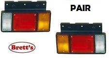 15440.009/10 ISUZU HINO TAIL LAMP ASSEMBLY 1 X  RH & 1 X LH  PAIR MULTI FIT 15440.009 15440.010