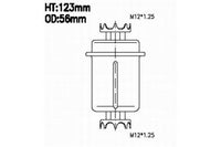 FS9074 FUEL FILTER UNI FUEL AC Delco  DelcoGF923 AZUMIFSP11074 BOSCH AUSTBFE074 BOSCH USA71 583 CATERPILLAR043-0953 DEUTSCHFF640 GM25176302 GM25176303 GURGFI49074 HYUNDAI31900-33100 HYUNDAI31910-33100 HYUNDAI31911-33100 JS F44768