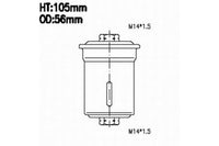 FN6042 FUEL FILTER NIPPON DENSO186100-3580 OPEL 4801358 PUROLATOR F44710 REPCO RFF59 RYCOZ383 SAKURAFS1115 SCTST728 FOR TOYOTA23300-40050 TOYOTA 23300-46050  23300-46090 TOYOTA 23300-50020 TOYOTA 23300-50025 TOYOTA 23300-50030 TOYOTA23300-50040