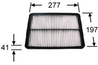 A9424 AIR FILTER HYUNDAI SANTA FE R SERIES 2.2L CRDI TURBO DIESEL 2010-  A-28610 FA-28610 WA5196 SFA2P30 28113-2P300  A1777 281132P300