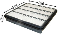 A1515 AIR FILTER FOR Lexus    LX570 5.7L V8    2008-  URJ201R  Petrol  3UR-FE  MPFI DOHC 32V Toyota    Tundra 5.7L V8    2009- Petrol  3UR-FE MPFI  DOHC 32V
