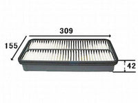 A146J AIR FILTER FOR TOYOTA AC DelcoA1164C AZUMIA21161 CHAMPAF-351 FILTRONAP146 FLEETGUARDAF4959 FRAMCA3874 FRAMCA5467 FRAMCA6395 GUDAG827 HERTH+BUSSJ1322038 JAPANPARTSFA238S JSA161J