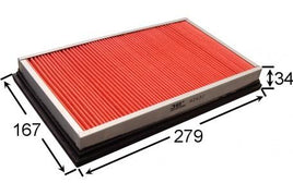 A22243 AIR FILTER  16546-AA020F NISSAN16546-AA024 16546-AA050 16546-AA080  16546-V0100 16546-V0110  16546-V0193  16546-W2900  165460Z000  16746-V0100  AY120-NA001 AY120-NS001 OPEL834250 PUROLATORA24278 REPCORAF17 RYCOA360