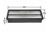 A25470 AIR FILTER  FORD ESCAPE ZB 2.3L LF/MZR   ESCAPE ZB ZC 2.3L     MAZDA  6 2.0L T DIESEL  GG/GY 2.3L DIESEL MPS INC TURBO 2006-ON   6 GG/GY 2.3L 2002-ON  6 GG/GY 2.5L P 2002-
