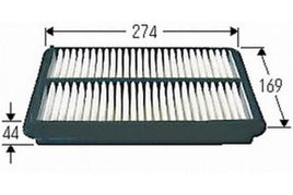 A0007 AIR FILTER  JSA0007 MANNC2726 NIPPARTSJ1324034 PURFLUXA1752 PUROLATORA25248 SAKURAA1634 SAKURAA1644 WIX46443 WIXWA9431