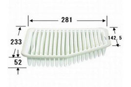 A21008 AIR FILTER FOR  AZUMIA21008 FLEETGUARDAF7992 FRAMCA9379 HERTH+BUSSJ1322090 NIPPARTSJ1322090 PUROLATORA35449 SAKURA A1190 FOR TOYOTA17801-50060 TOYOTA 17801-51083