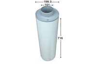 A45397  AIR FILTER VOLVOEQUIPMENTKL121D100B VOLVOEQUIPMENTKL130D70 VOLVOLOADERLM1254-- VOLVOEQUIPMENTKL121D100B VOLVOEQUIPMENTKL130D70 VOLVOLOADERLM1254