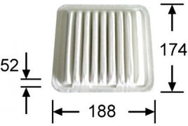 A1030 AIR FILTER  GEELY MK 1.5L 2011- GL  Petro  MR479Q  DOHC 16V1016000577 TOYOTA17801-14010 TOYOTA1780102070  GEELY 11- MK 1.5L WA5279 A1771  A24220 A-24220 FA24220