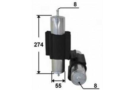 FS0024 FUEL FILTER BMW X5 3L 3.0L FS-30040 TDi 2003-2006 E53 TURBO DIESEL M57D29 M57D30 DOHC 24V FUEL FILTER SERVICE Z681 WCF113 1626765756 WK521/3 WK5213 1626768756 0450906463 16126765756