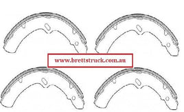 11525.412 FRONT BRAKE SHOE SET OF 4 NISSAN CABSTAR H40 65MM X 320MM NISSAN41060-01D25 NISSAN41060-01D27 NISSAN41060-J5110 NISSAN41060-J5125 NISSAN41060-T9627 NISSAND1060-J5110 NISSAND1060-J5125 NISSHINBOT150