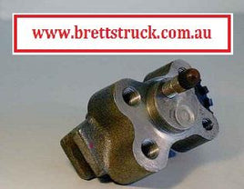 11510.119 LEFT HAND FORWARD LH FWD FRONT WHEEL BRAKE CYLINDER 1"1/8 BORE  MAZDA FORD TRADER 110MM WIDE ** O509 6 STUD TRADER O811 6 STUD O812 8/1989- O812 1984- SL TURBO T3500 SL TURBO 3.5L T3500 SL TURBO T4000 T4100 1984- T4600 1995- 6 STUD