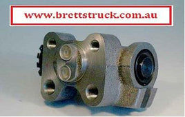 11510.120 RIGHT HAND REARWARD RH RWD REAR WHEEL BRAKE CYLINDER 1" BORE  MAZDA FORD TRADER 110MM WIDE ** O509 6 STUD TRADER O811 6 STUD O812 8/1989- O812 1984- SL TURBO T3500 SL TURBO 3.5L T3500 SL TURBO T4000 T4100 1984- T4600 1995- 6 STUD