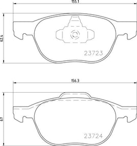 8DB 355 011-191 DISC PAD SET FRONT EXCL. WEAR WARNING CONTACT DB1679 GDB1583 8DB355011-191 Mazda 3 2004 – ON BK Sedan & Hatchback 2.0,2.3         Mazda 3 2006 – ON 2.0, 2.3 Mazda 5 2006 – ON 2.0 5D MPV