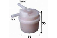 FC160J FUEL FILTER FOR TOYOTA HILUX PETROL 2L RN41 SR5 18R 1978-1983 2.0L RN46 LWB 18R 1978-1983 2.0L YN57/SR5 3Y 1983-1987 2.0L YN65 LWB 3Y 1983-1985 2.2L YN58  4YC  2.2L YN67 LWB 4YC   2.2L YYN67-SR5 4YC  RN105   RN106 SR5 22RC