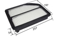 A28011 AIR FILTER HONDA CRV CR-V  AZUMIA28011 FRAMCA11258 HONDA17220-R5A-A00 HONDA17220-R5A-A01 SAKURAA-90080