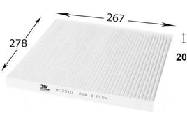 AC22510 CABIN AIR FILTER Nissan    Murano 3.5L V6   03/2009- VQ35-DE  M  Nissan    Maxima 2.5L V6  06/2009-  J32  VQ25   Nissan    Maxima  3.5L V6 06/2009-   J32  VQ35 MPFI  DOHC 24V