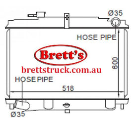 RADIATORS NISSAN UD TRUCK PARTS| Brett's Truck Parts & All Filters