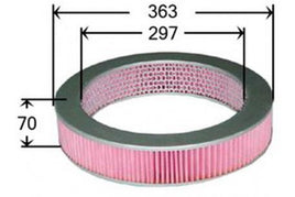 A22501 AIR FILTER NISSAN  FIAAMFT 4888 FLEETGUARDAF25446 FRAMCA4977 MAHLE/KNECHTLX 740 MANNC37114 MICROAV3713 NISSAN16546-65000 NISSAN16546-65700 NISSAN16546-67500 RYCOA355 WA355 PA2882 RAF171