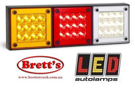 LED280ARWM LED REAR STOP TAIL BLINKER REVERSE JUMBO 3 IN 1  LED280   ISUZU - HINO - FUSO - TOYOTA DYNA & COASTER - DAIHATSU DELTA - MITSUBISHI - ROSA BUS - NISSAN UD - FORD TRADER - MAZDA