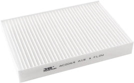 AC43069 CABIN AIR FILTER RENAULT CLIO II 1.2L 16V - PETROL - 2000-2003 1.4L / 1.6L 16V - PETROL - 1998-ON 2.0L 16V - 124KW- 2001-ON 2.0L 16V RS - SPORT 182 / SPORT 182 CUP / SPORT CUP F1 - 2001-ON 1.4L/1.6L - 1998-