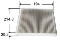 AC0034 CABIN AIR FILTER RENAULT SCENIC 1.4L & 1.6L & 2.0L - PETROL - 1999-ON CA-2501  WACF2315   7701047513 FILTERS BUY ON-LINE