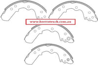 FN4452 REAR BRAKE SHOE  SET OF 4 SHOES   NiBK JNBK     Holden Rodeo all models Built from 1988 onwards.  Holden Jackaroo All Models Built from 4/1987-3/1992